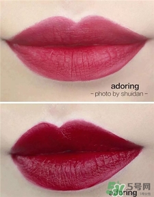 the balm丝绒哑光唇釉色号 the balm唇釉试色